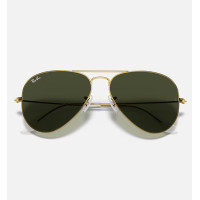 Ray Ban Sunglass RB3025 58 Aviator LARGE ME , Gld Shn, Gry 